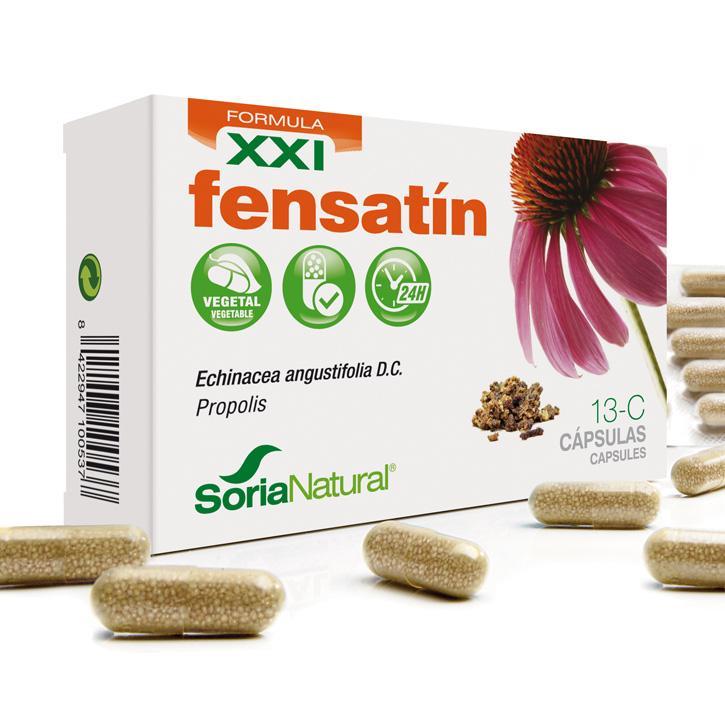 Cápsulas de libertação prolongada de 13-C Fensatin Soria Natural 30 cápsulas