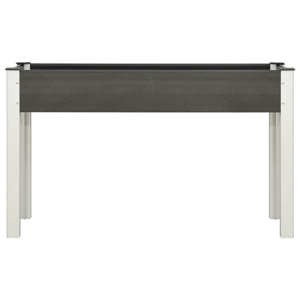 Arriate De Jardín Wpc Gris 120x40x75 Cm_0