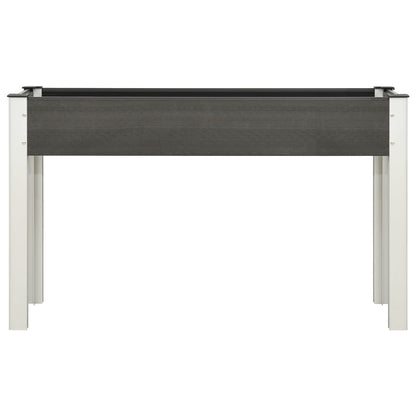 Arriate De Jardín Wpc Gris 120x40x75 Cm_0