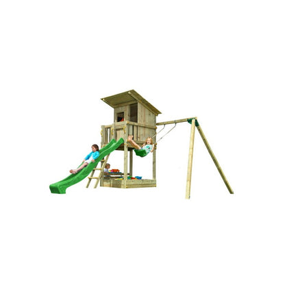 Parque Infantil Masgames Beach Hut L Con Columpio Individual._0
