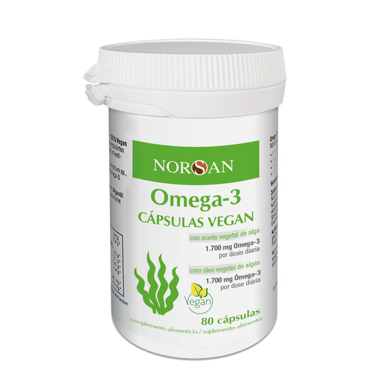 Omega-3 Cápsulas Vegan NORSAN 80 cápsulas