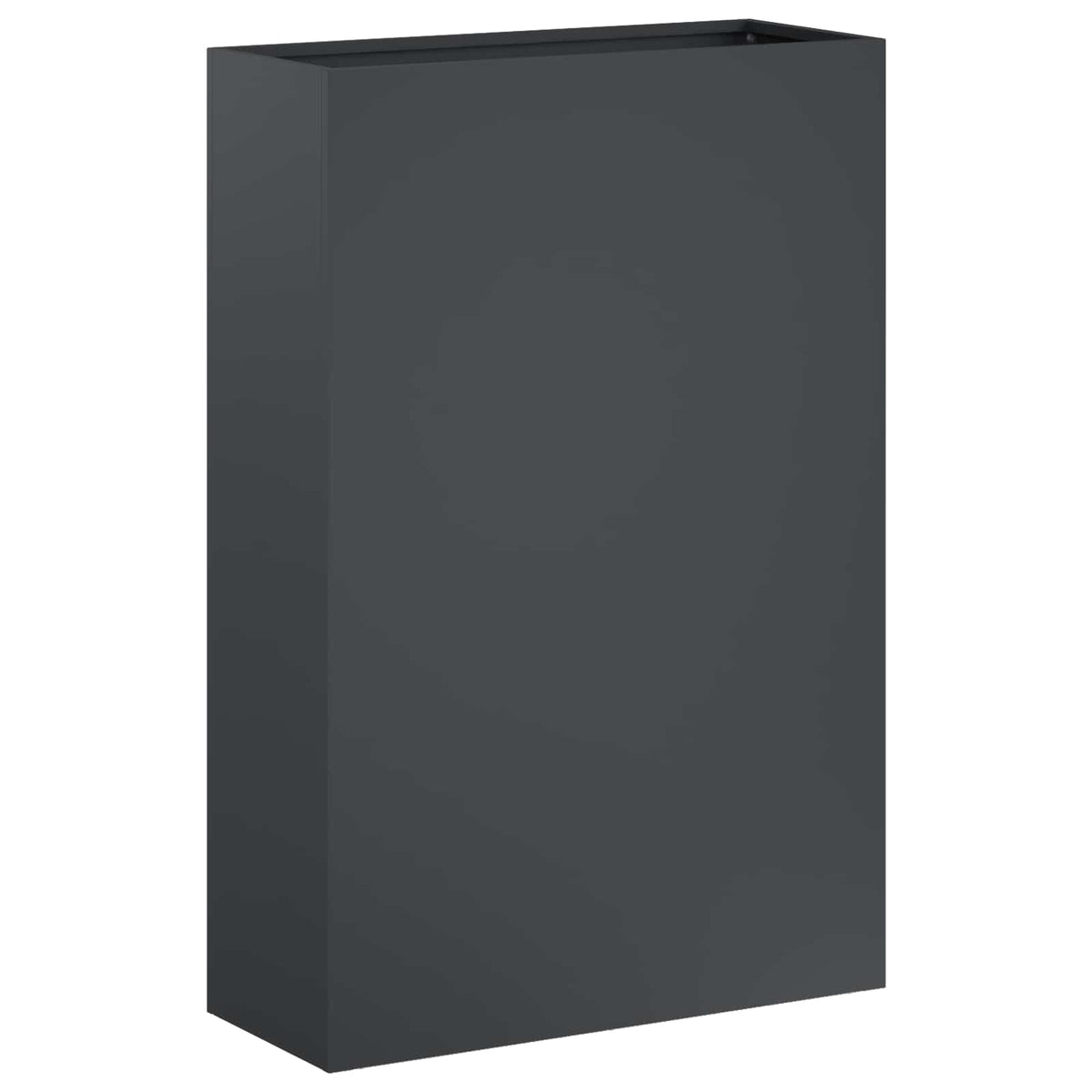 Macetero De Jardín 2 Uds. Gris Antracita 50 X 20 X 75 Cm_2