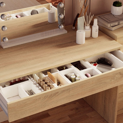 Escritorio, Mesa De Ordenador 75x100x50cm, 1 Cajón, Oficina, Habitación Juvenil, Desk, Tocador, Briebe, Class, Madera_4
