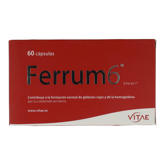 Ferrum 6 60 Cápsulas Vitae