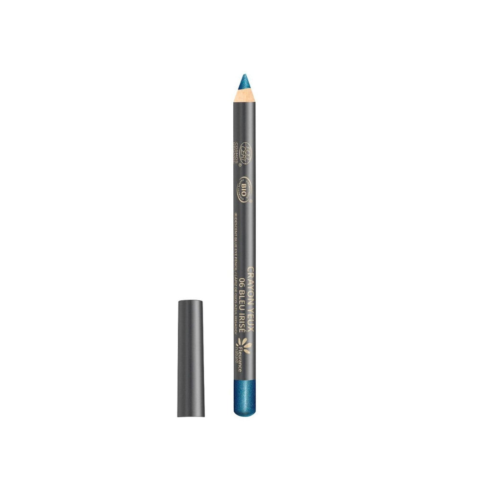 Lápiz De Ojos Azul Irisado Eco Fleurance Nature 1,1g_0