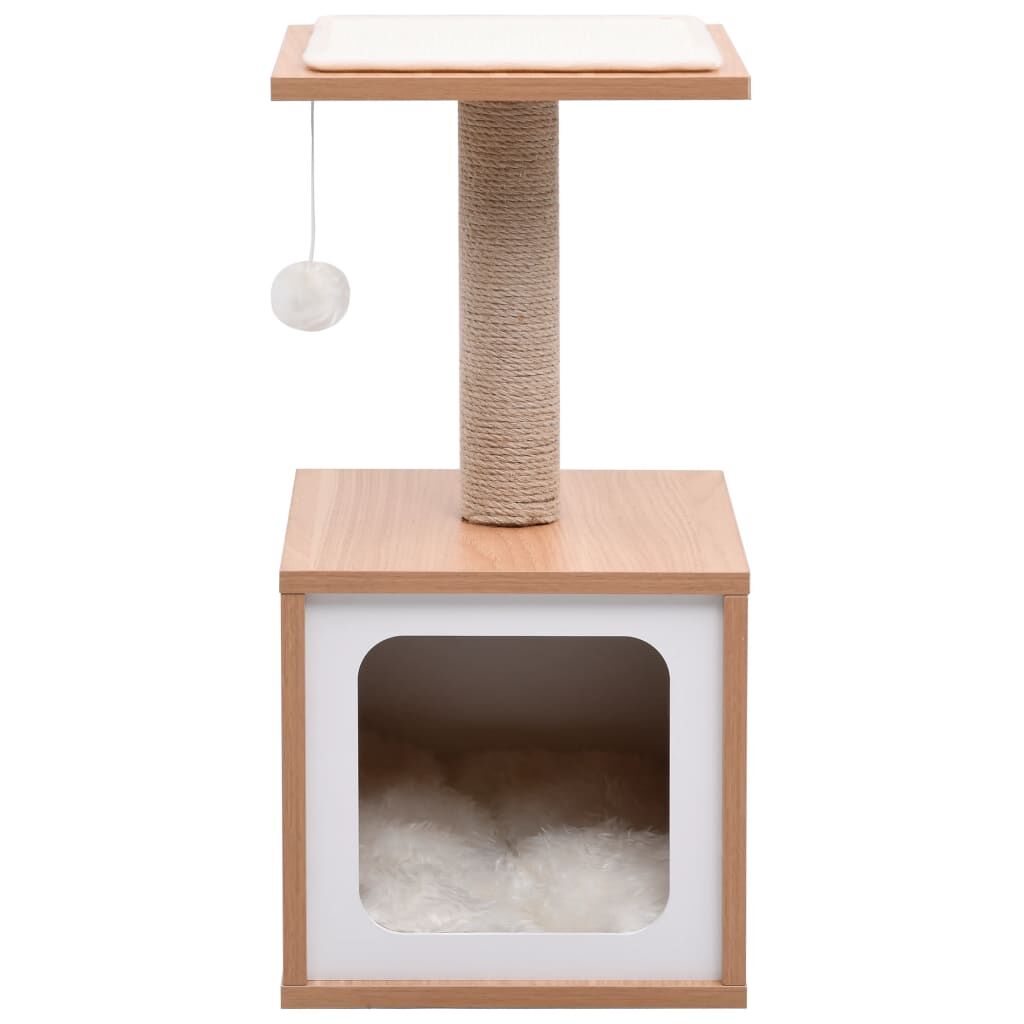 Vidaxl Rascador Para Gatos Con Alfombra Rascadora De Sisal 62 Cm_1