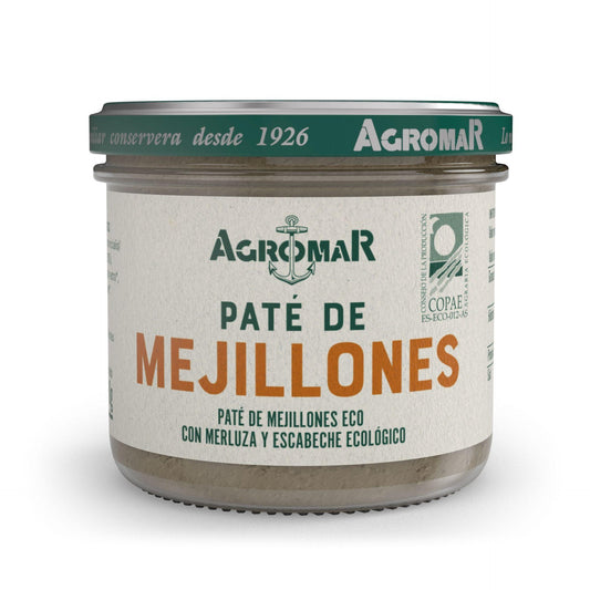Patê de Mexilhão em Conserva Biológico Agromar 100g