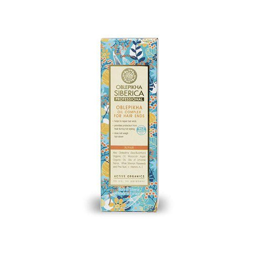 Complexo de óleo Oblepikha reparador de pontas duplas, 50 ml
