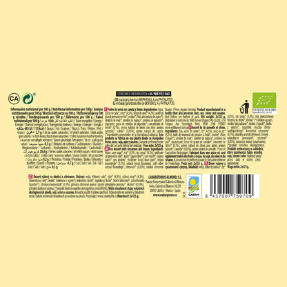 Sobremesa de Arroz com Canela e Limão NaturGreen, 2 x 125 g