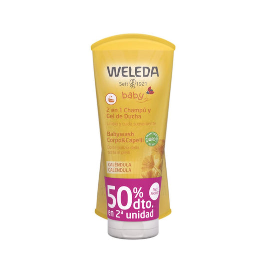 Duo de Champô e Gel de Banho de Calêndula (50% de desconto na 2ª unidade)