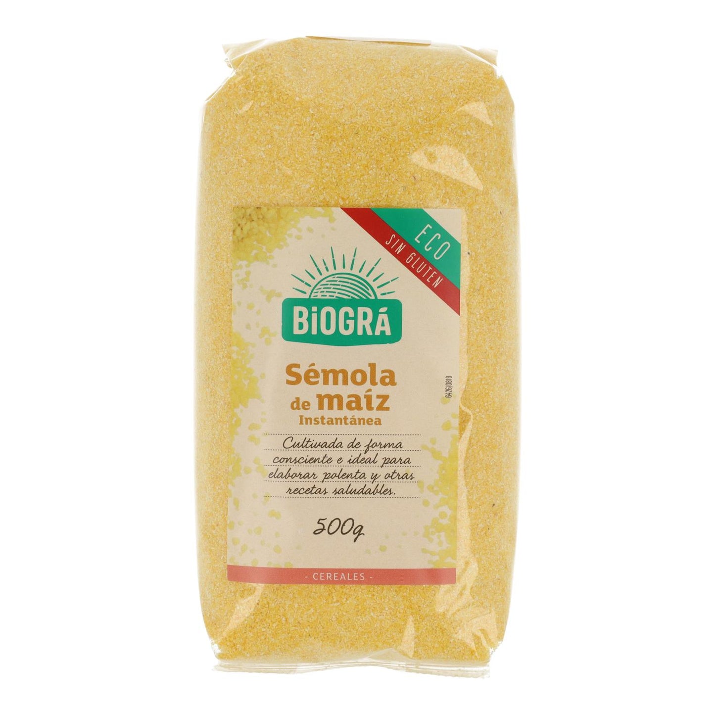 Sêmola de Milho Polenta Eco Biográ 500g