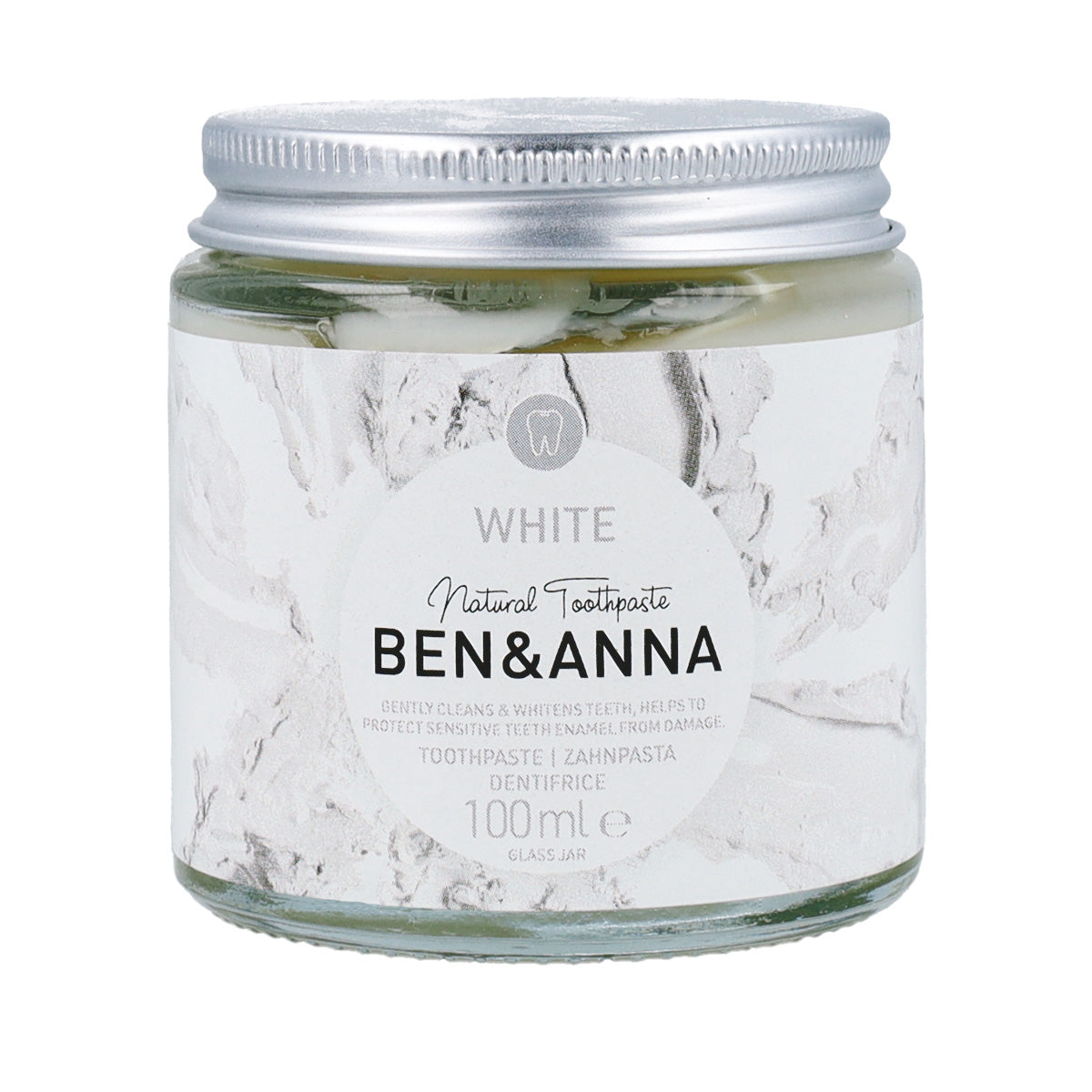 Pasta de dentes Ben&amp;Anna White 100 ml