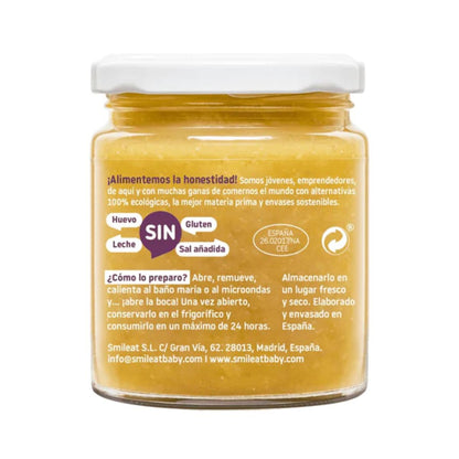 Embalagem de 12 frascos de feijão biológico Smileat, 230 g