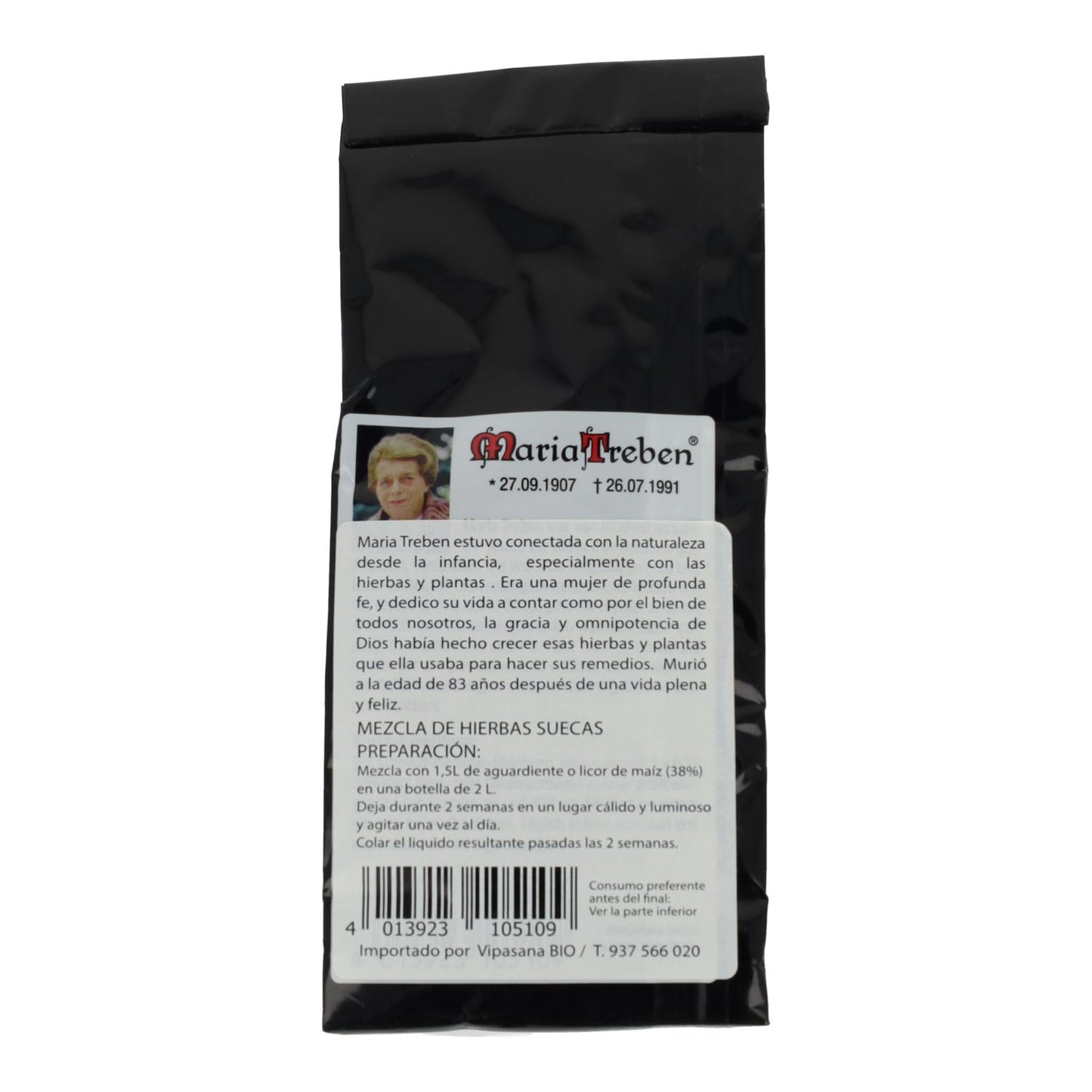 Ervas suecas em saco Maria Treben 90,2 g