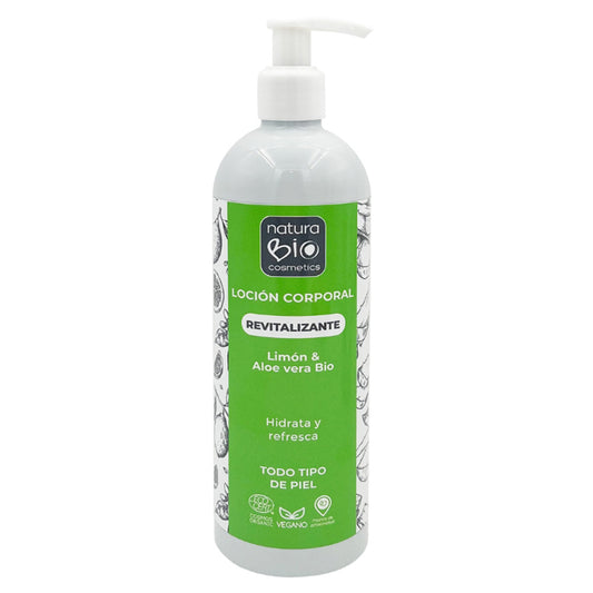 Loção Corporal Revitalizante Biológica Naturabio Limão e Aloé 500 ml