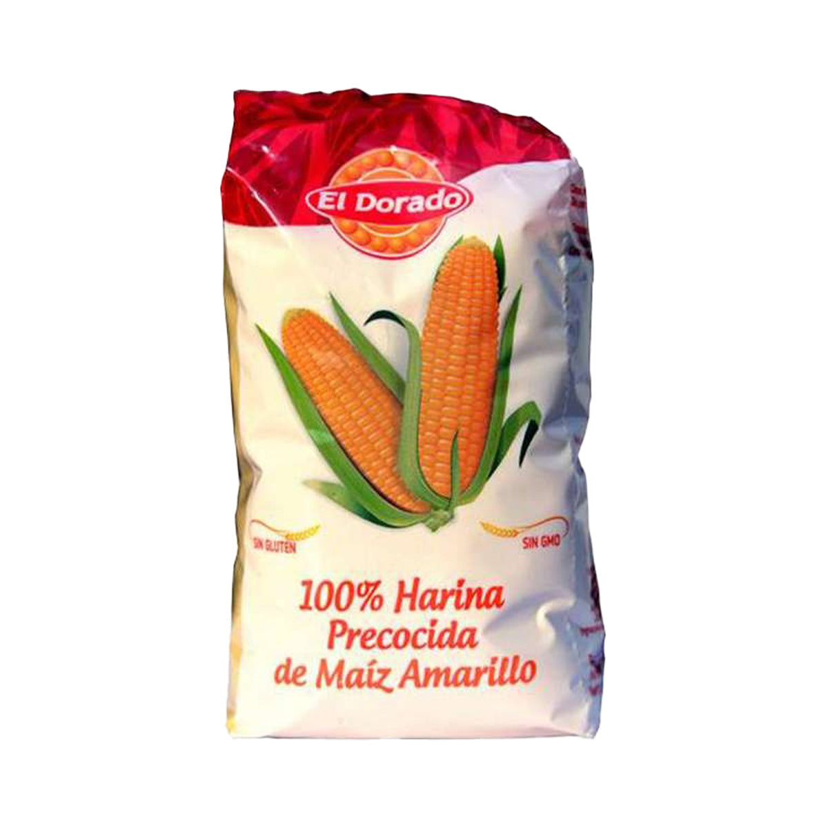 Harina Precocida de Maíz Amarillo El Dorado 1kg