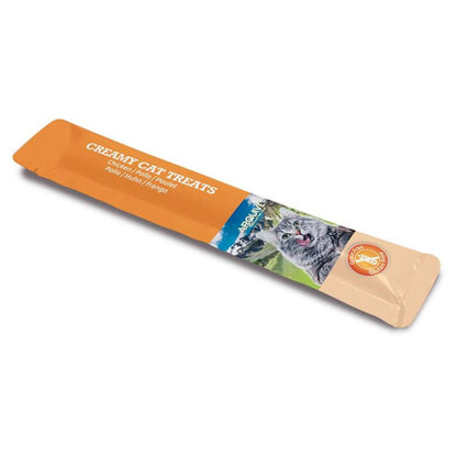 Petiscos cremosos para gatos Arquivet Snack cremoso de frango 5x14 g