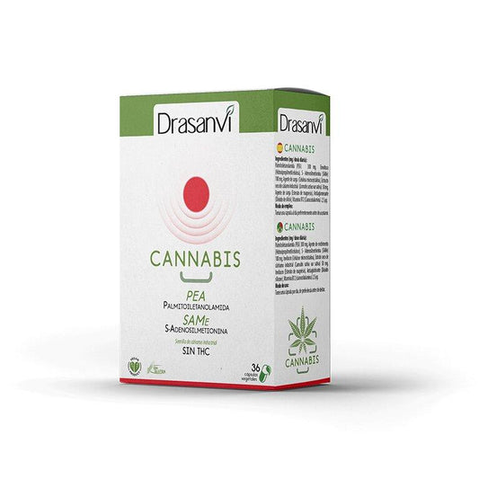 Cannabis D Red 36 cápsulas 663 mg Drasanvi