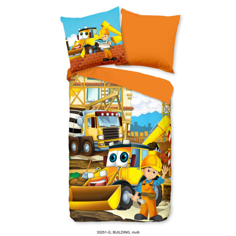 Good Morning Funda De Edredón Para Niños Building 135x200 Cm_1