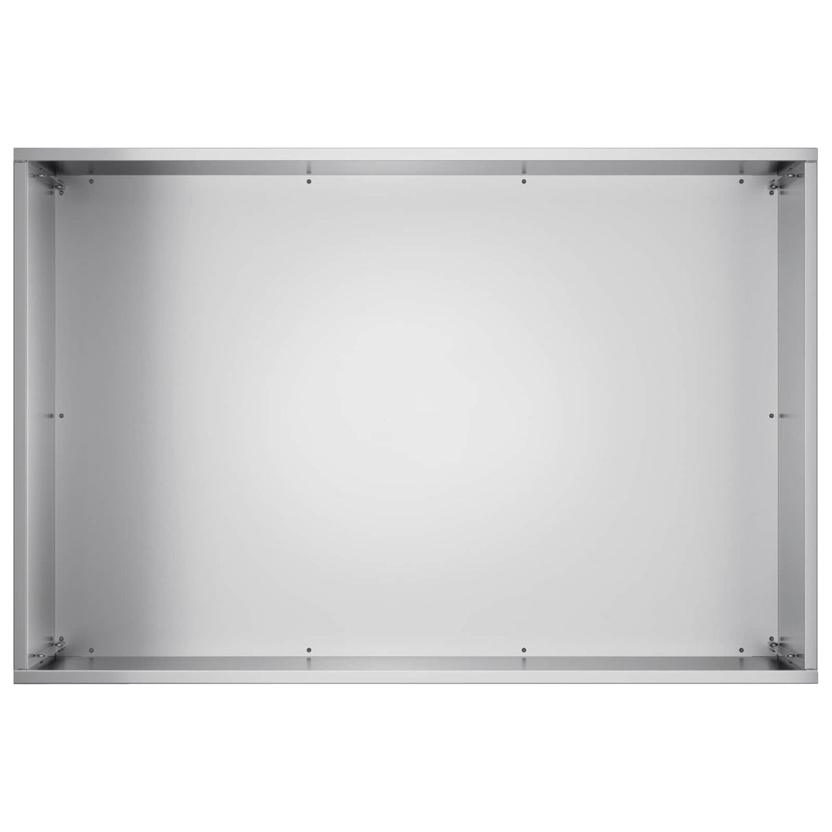 Macetero De Jardín Plateado 60 X 40 X 40 Cm Acero Galvanizado_3