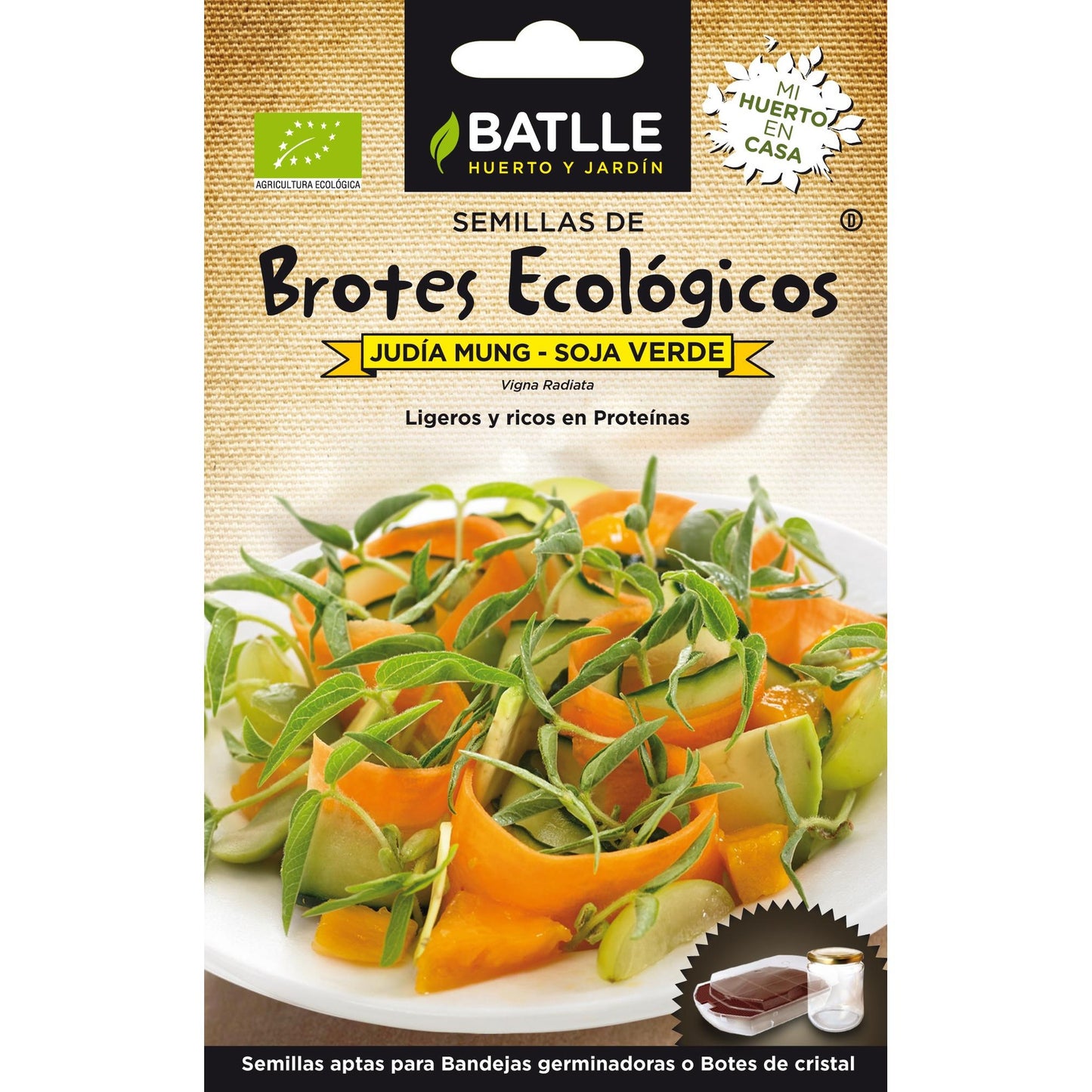 Sementes de soja verde Batlle
