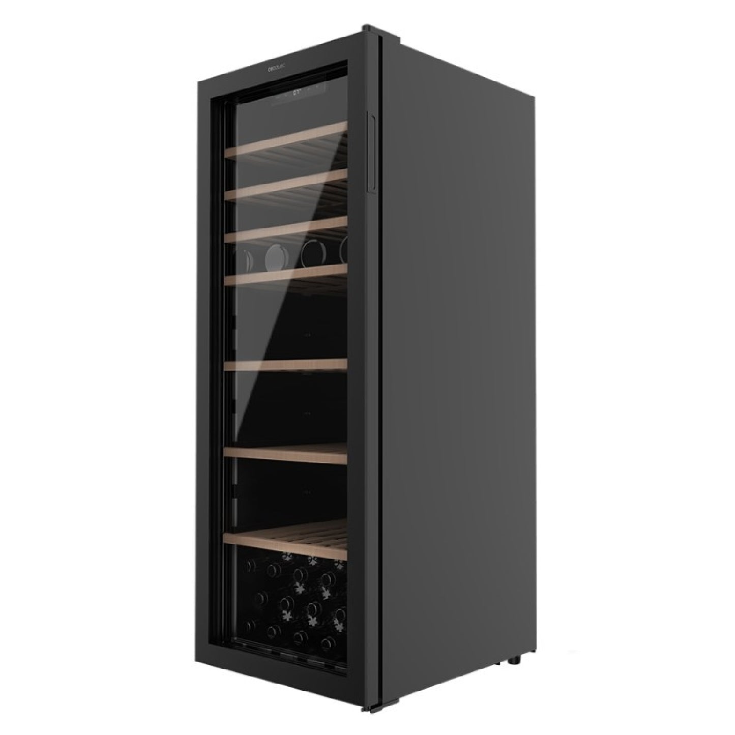 Vinoteca De 98 Botellas Bolero Grandsommelier B98black. 203 L, Sistema Compresor De Enfriamiento, Display, Control Táctil, Temperatura Regulable Y L_0