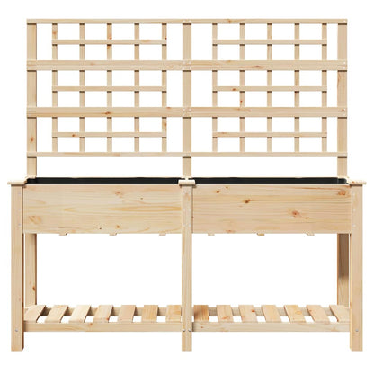 Macetero De Jardín Beige 161 X 46 X 152,5 Cm_4