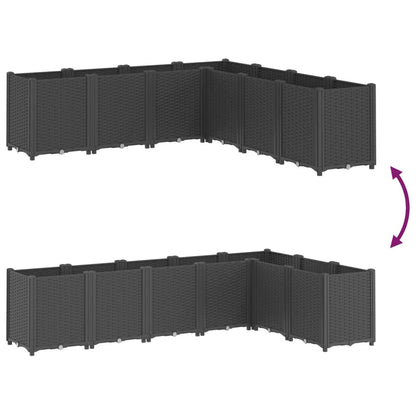 Jardinera Pp Negro 160x160x53 Cm_5
