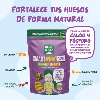 Mezcla de Semillas SmartMix óseo Bio Naturgreen 175 g