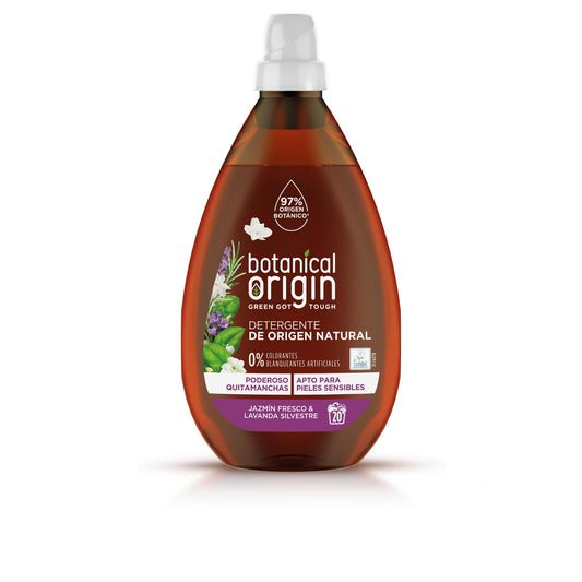 Detergente para roupa de alfazema, 20 doses. Origem botânica