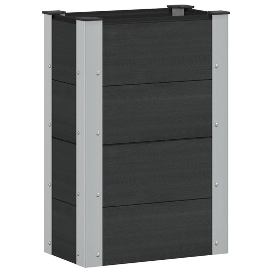 Arriate Elevado Negro 50 X 30 X 72 Cm_0
