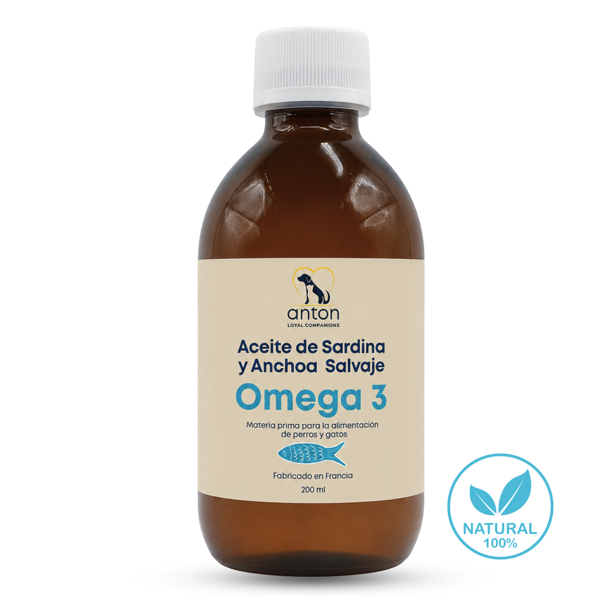 Aceite Omega 3 para perros y gatos – EPA DHA – Sardina y anchoa – 200 ml_5
