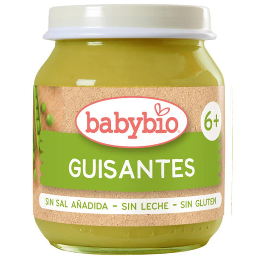 Babybio ervilhas potito 130 g