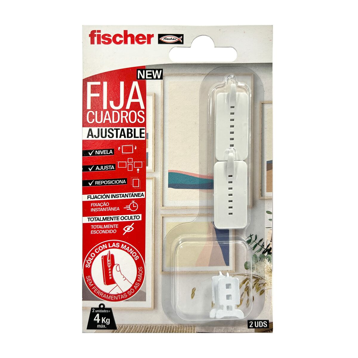 Colgadores Fischer 559043 2 Kg 4 Kg / Vetonek_4