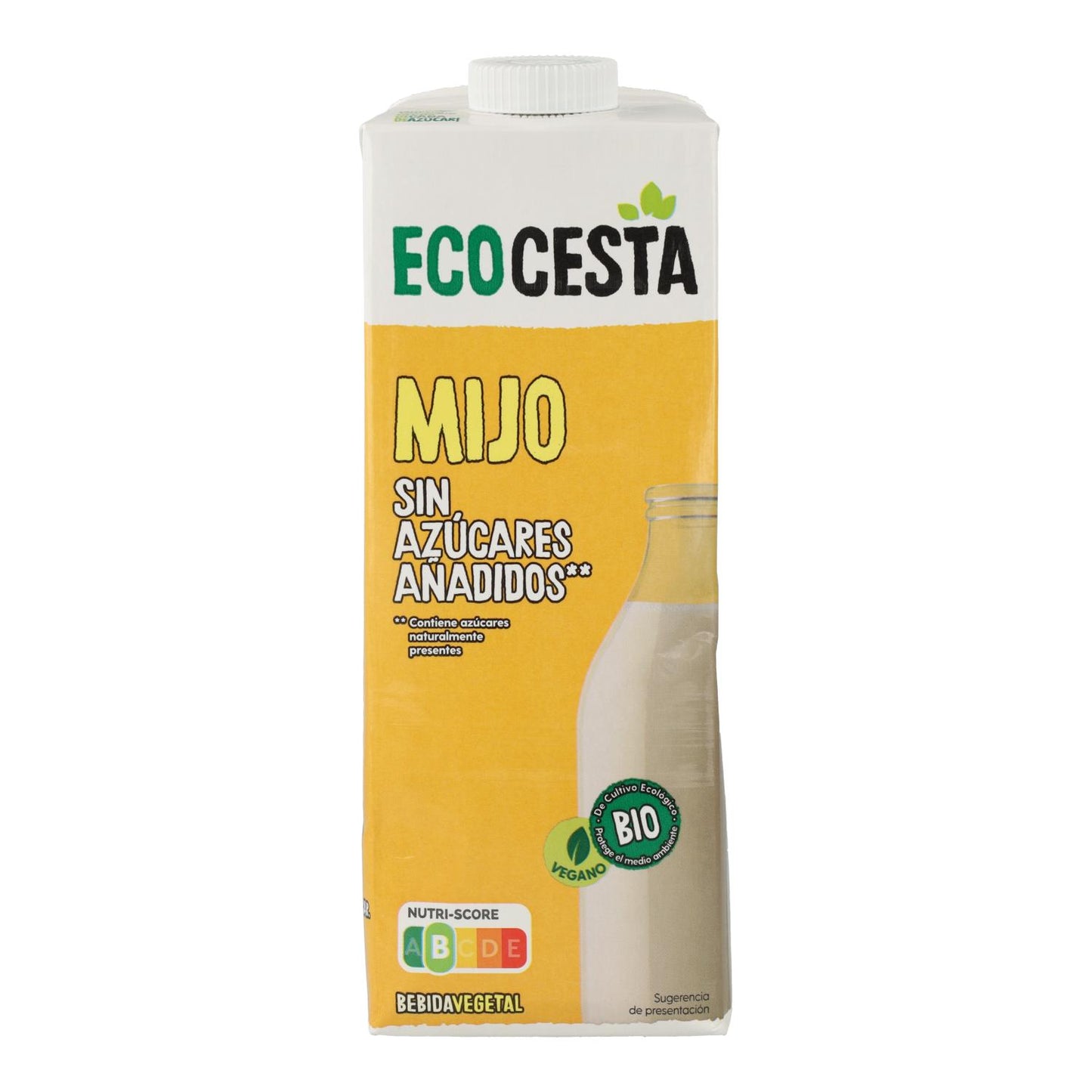 Bebida Vegetal de Milho sem adição de açúcar, 1L Ecocesta