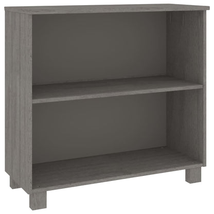 Aparador Hamar Madera Maciza De Pino Gris Claro 85x35x80 Cm / Vetonek_5