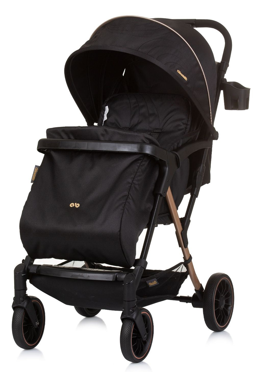 Silla De Paseo Amber Obsidian Desde El Nacimiento Hasta 22 Kg De Chipolino_0