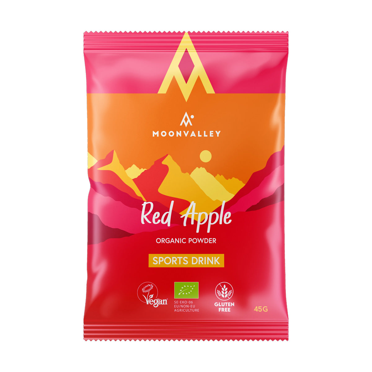 Bebida Deportiva Polvo Con Manzana Bio Moonvalley 45g