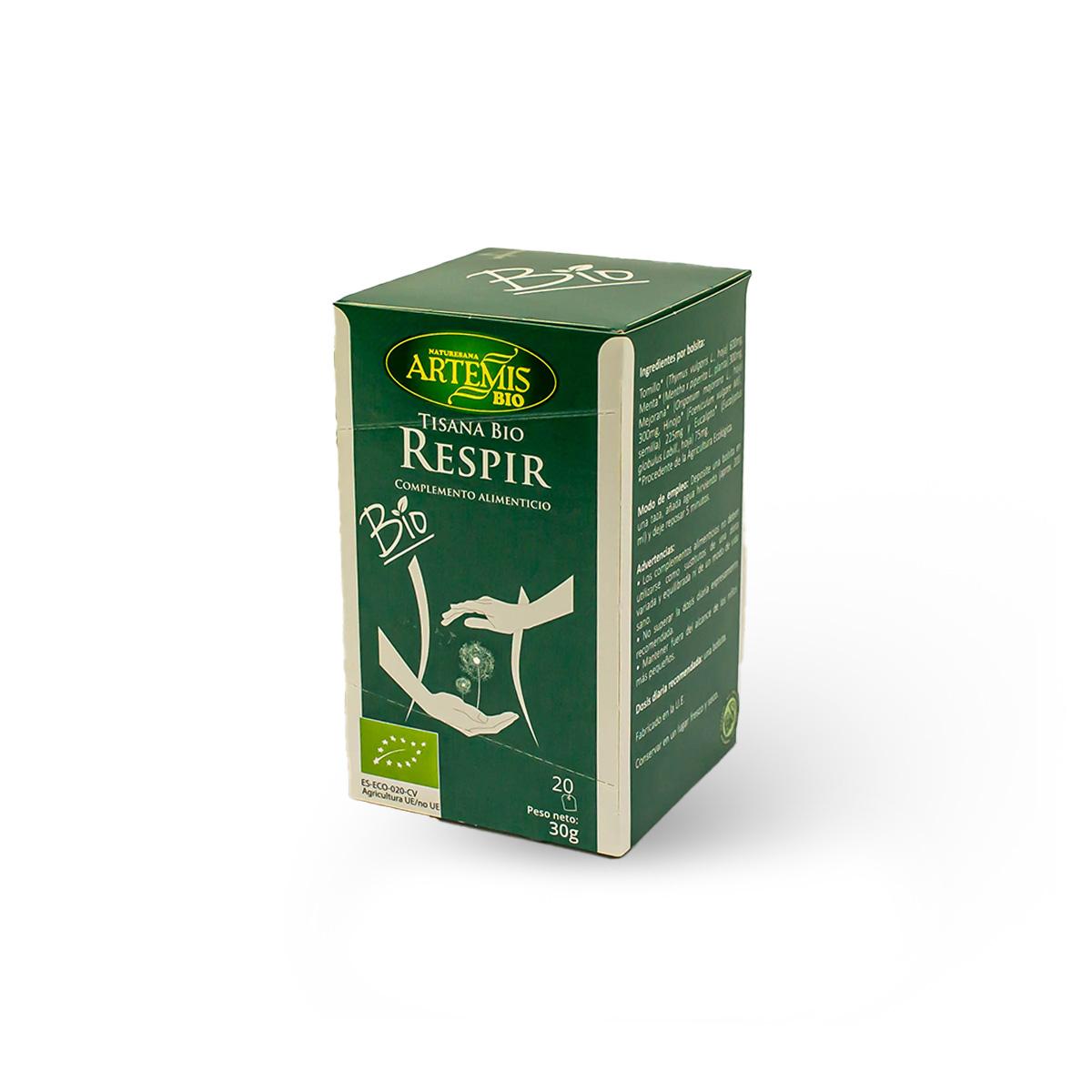 Chá de ervas Respir T Artemis 20 saquetas