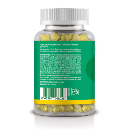 Gomas multivitamínicas, Soria Natural, 60 comprimidos