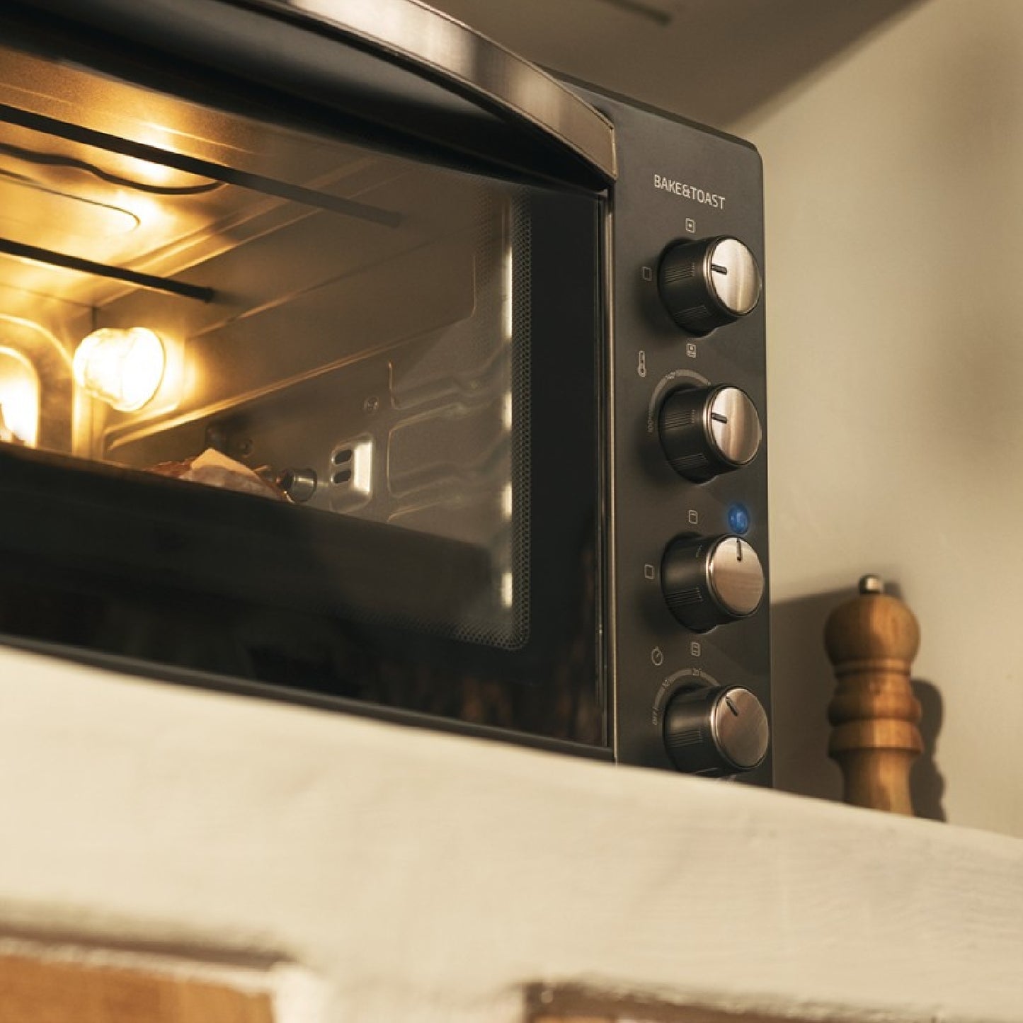 Cecotec Horno Sobremesa De Convección Bake&toast 4500 Black Gyro. 2000 W Capacidad 45 L 12 Funciones Combinables Incluye_2