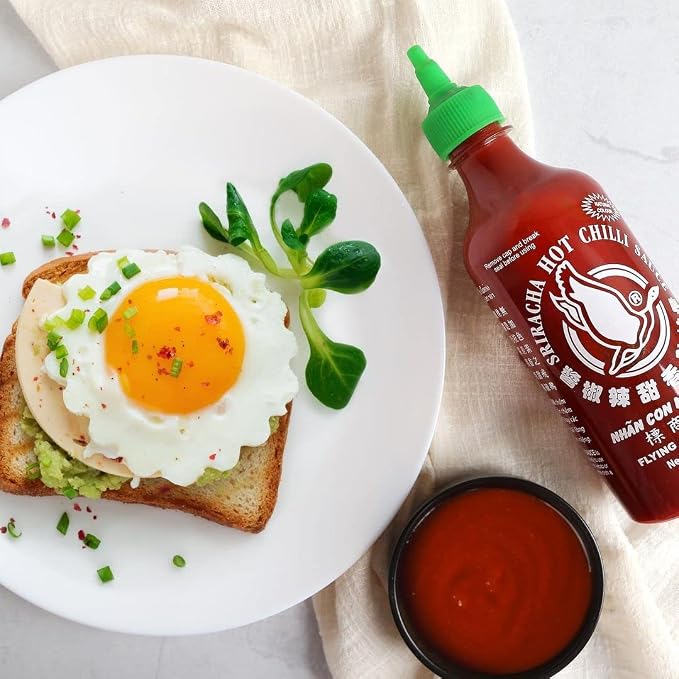 Molho de pimenta Sriracha tradicional Uni-Eagle 815g sem MSG – cremoso e picante ao estilo tailandês