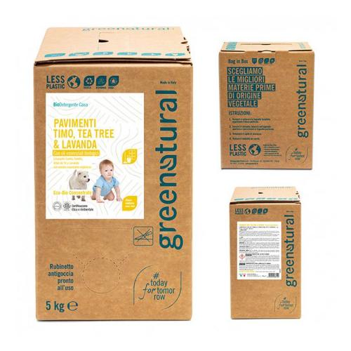 Produto de limpeza de pavimentos com aroma de tomilho Greenatural 5 kg