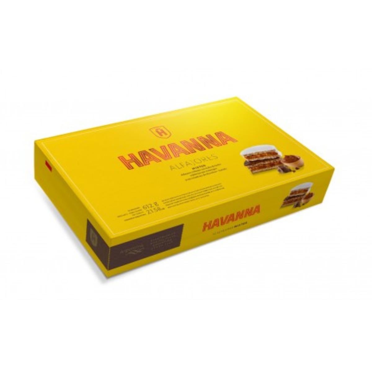 Alfajores Havanna Mistos 6 unidades 306 g