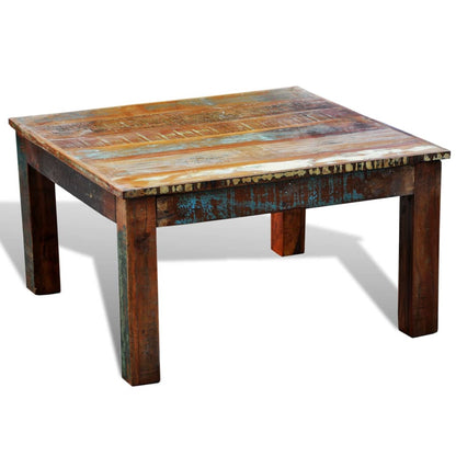 Mesa De Centro Cuadrada Madera Reciclada_1