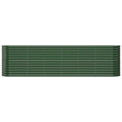 Jardinera Arriate Acero Galvanizado Verde 260x40x68 Cm_2