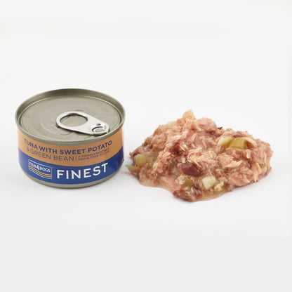 Fish4dogs Comida Húmeda Para Perro – Atún, Boniato Y Judías 85 G (pack De 12)_1