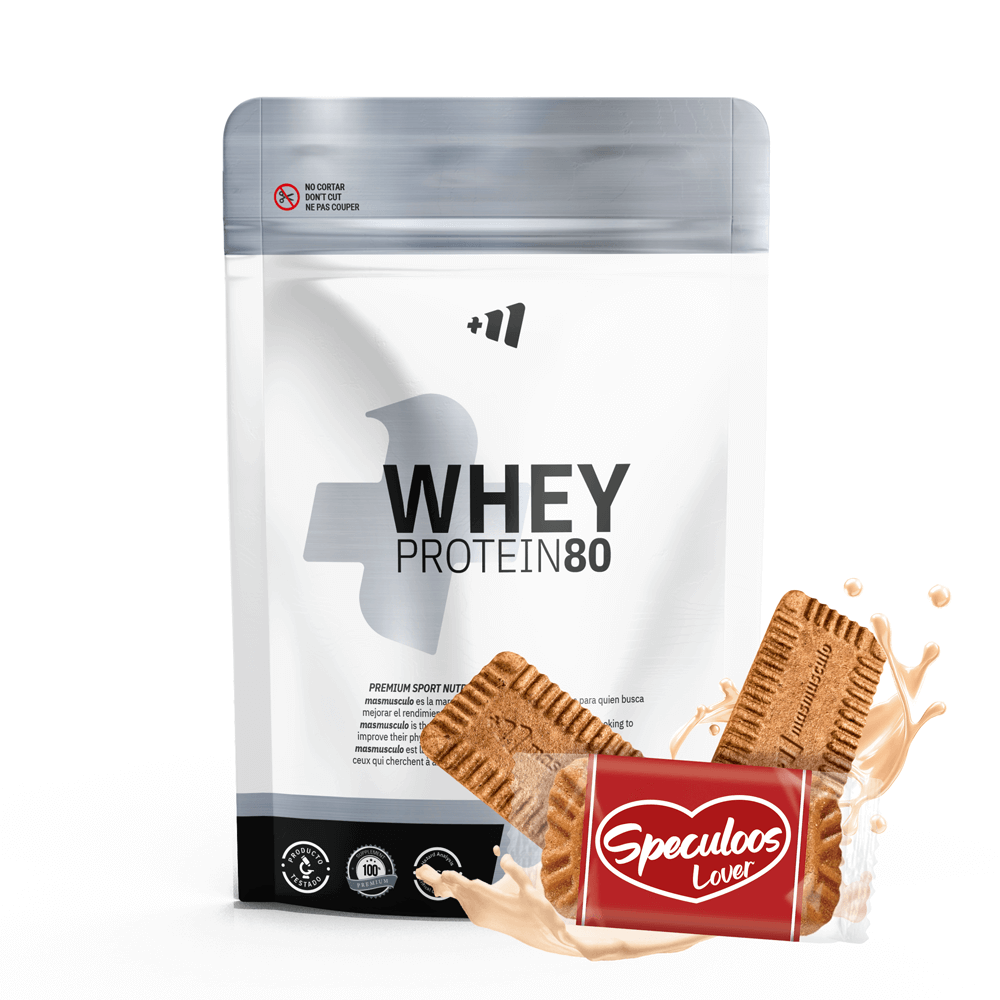 Whey Protein80 - 1kg - Galletas Speculoos - Aumenta La Masa Muscular - Masmusculo_0