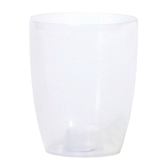 Maceta Coubi Orchid 2,4l., Dimensiones (mm) 160x160x183, Color Transparente Mate