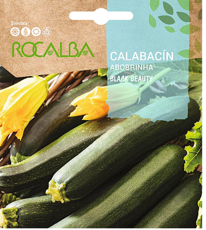 Semillas Calabacín Black Beauty 8g_0